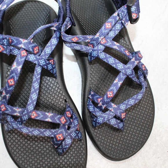 SOLD Chaco ZX2 Classic Outdoor Sandals Wink Blue - Picture 5 of 8